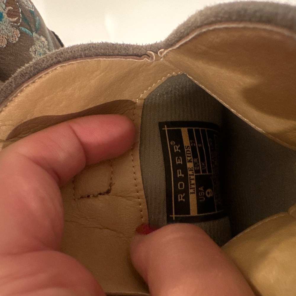 Girls Roper Boots - Picture 3 of 3